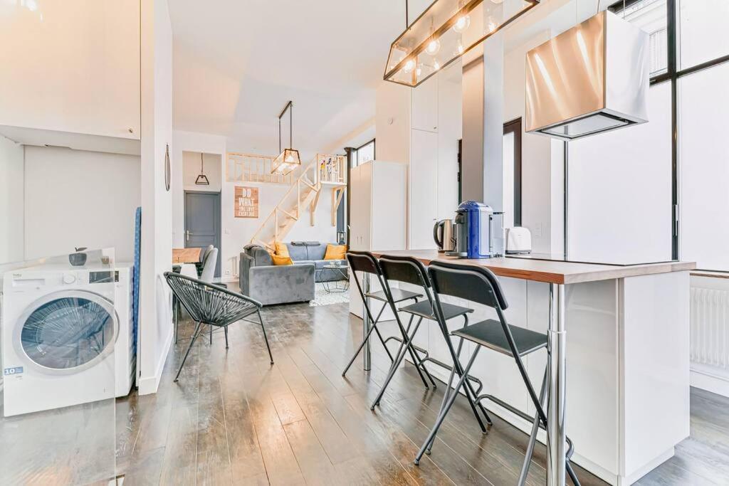 Renovated Design Apartment In Montparnasse 巴黎 外观 照片